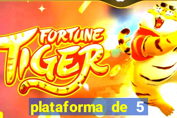 plataforma de 5 reais fortune tiger